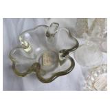 Collection of Vintage Glassware and Crystal Pieces