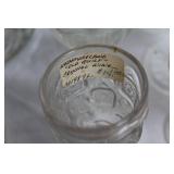 Collection of Vintage Glassware and Crystal Pieces