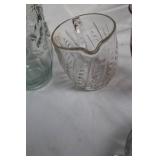 Collection of Vintage Glassware and Crystal Pieces