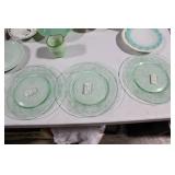 Collection of 13 Vintage and Depression Glassware Pieces