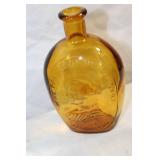 Set of Assorted Amber-Colored Glassware