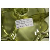 Set of Assorted Amber-Colored Glassware