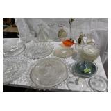 Vintage Glassware Collection - Includes Waterford and Hocking Pieces