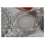 Vintage Glassware Collection - Includes Waterford and Hocking Pieces