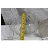 Vintage Glassware Collection - Includes Waterford and Hocking Pieces