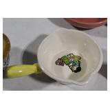 Collection of Vintage Ceramic and Glassware Items