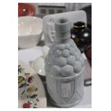 Collection of Vintage Ceramic and Glassware Items