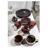 Collection of Vintage Ceramic and Glassware Items