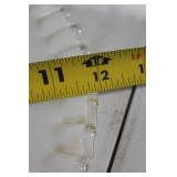 Vintage Glassware Collection Including 3-Tiered Serving Tray and Platters