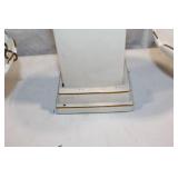 Vintage Apothecary Balance Scale with Porcelain Bowls and Gold Accents