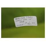 Set of 7 Elegant Vintage Art Glass Vases in Green and Red