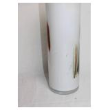 Signed Fostoria 11 1/4" Art Glass Vase