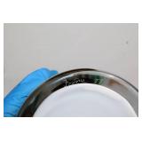 Signed Fostoria 11 1/4" Art Glass Vase