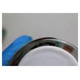 Signed Fostoria 11 1/4" Art Glass Vase