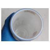 Signed Fostoria 11 1/4" Art Glass Vase