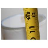 Signed Fostoria 11 1/4" Art Glass Vase