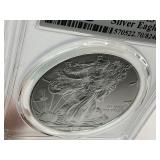 2016 PCGS MS70 Silver American Eagle