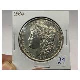 1886 Morgan Silver Dollar