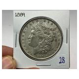 1889 Morgan Silver Dollar