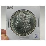 1898 Morgan Silver Dollar