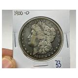 1900-O Morgan Silver Dollar