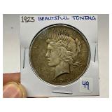 1923 Peace Silver Dollar