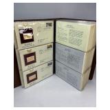 75pc Collection of 1st Day Issue 24k Gold Plated Stamps