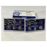 5x Run of Proof Sets from 2001-2005