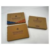 3x Run 2022-2024 Uncirculated Sets