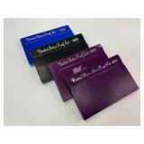 4x Proof Sets from 1969-1992