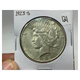 1923-S Peace Silver Dollar