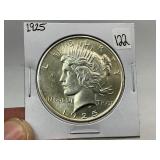 1925 Peace Silver Dollar