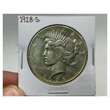 1928-S Peace Silver Dollar