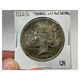 1922-D Peace Silver Dollar