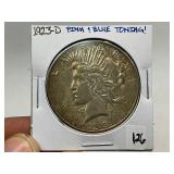 1923-D Peace Silver Dollar