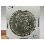 1882 Morgan Silver Dollar