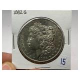 1882-S Morgan Silver Dollar