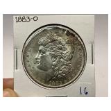 1883-O Morgan Silver Dollar