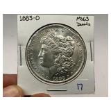 1883-O Morgan Silver Dollar