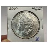 1884-O Morgan Silver Dollar