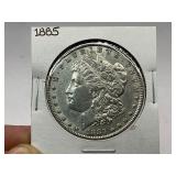 1885 Morgan Silver Dollar