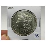 1902 Morgan Silver Dollar