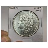 1878-S Morgan Silver Dollar
