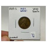 1909-S Lincoln Cent