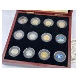 Morgan Mint 2004 Ultimate Nickel Collection United States Mint 12 Coin Box & COA