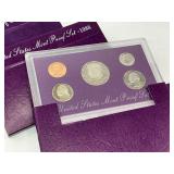 6x Proof Sets from 1984-1991