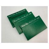 3x Run of Proof Sets from 1995-1997