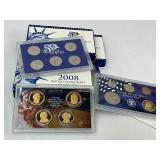 3x Proof Sets from 2003-2008