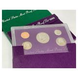 4x Proof Sets from 1993-1997