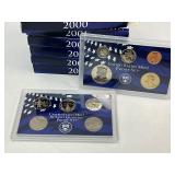 6x Run Proof Sets from 2000-2005